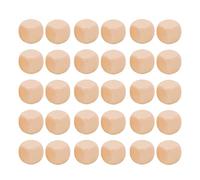 Baxnore Juego de Dados de 30 Piezas, Dados de plástico Personalizables de 6 Caras para Juegos de Mesa, Aprendizaje de matemáticas, enseñanza en el Aula, Actividades para Padres e h (Beige)