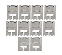 Baxnore Juego de prensatelas Tuck, 10 Piezas de Acero Inoxidable de Alto Brillo, sin Rebabas, prensatelas para máquina de Coser para el hogar, confección, Manualidades, máquinas de (Pie prensatelas