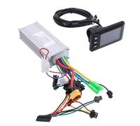 Baxnore Kit de controlador de bicicleta eléctrica 36V 48V 60V 500W Controlador de velocidad de motor sin escobillas con pantalla LCD G51 para conversión y modificación de bicicleta