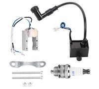 Baxnore Kit de enchufe magnético de bobina de encendido CDI de alto rendimiento con herramientas completas para motor motorizado de 49, 66, 80, construcción de plástico de acero