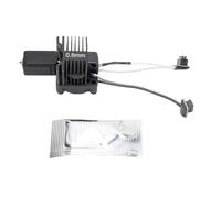 Baxnore Kit de hotend de repuesto para impresora 3D con ventilador Termistor calentador de boquilla integrado de acero endurecido de 0,8 mm para impresión de alta velocidad P1S Pro