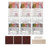 Baxnore Kit de mano 3 juegos de herramientas de fundición manual de yeso para parejas recién nacidos aniversario de boda sustancia orgánica madera compuesta recuerdo familiar