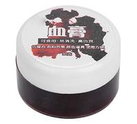 Baxnore Kit de maquillaje profesional de gel de sangre falsa para Halloween, efectos de lesiones realistas, pintura corporal para la cara, cicatrices de vampiro, moretones para dis (30ML)