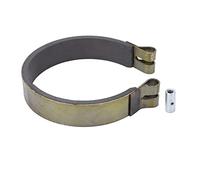 Baxnore Kit de pasadores de banda de freno de cerámica de acero resistente BRKBND 2251 1036 de 4 pulgadas con revestimiento adherido para tambores de 4 pulgadas Reemplazo para Go K