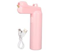 Baxnore Kit de pulverizador de aerógrafo eléctrico recargable con USB C, aerógrafo marcador portátil de mano para niños, pintura artística, manualidades, plástico ABS, tamaño de 15 (rosa)