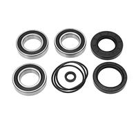 Baxnore Kit de sello de cojinete del eje de la rueda trasera Piezas de repuesto a prueba de agua y polvo de caucho de acero de alta resistencia para TRX250 Recon 1997 2009 ATV 3 ro