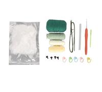 Baxnore Kits de animales de crocheting de búho DIY Aprenda a tejer kit de inicio de animales con hilo ganchet relleno para principiantes para niños adultos decoración del hogar