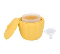 Baxnore Máquina para hacer cubitos de hielo Cubo de hielo de silicona En forma de calabaza Congelación rápida gratuita Reutilizable Diseño fácil de apretar para cócteles Fiestas Us