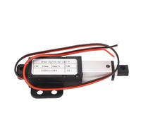 Baxnore Mini actuador lineal con ala Actuador eléctrico de 24 V para sofá Robot Servo Carrera de 20 mm Empuje 70 N Velocidad de 8 mm Construcción robusta Tubo de aluminio Conector