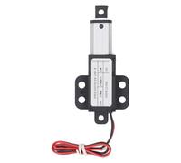 Baxnore Mini actuador lineal eléctrico 24 V Compacto Potente Carrera de 20 mm Empuje 20 N Velocidad de 30 mm para automatización industrial Maquinaria de brazos robóticos Aluminio