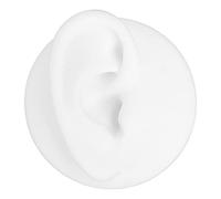 Baxnore Modelo de Oreja de Silicona de Primera Calidad, Herramienta Realista de enseñanza de anatomía del oído Humano Izquierdo y Derecho para Estudiantes y exhibición de Tiendas, (Oreja Derecha)