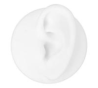 Baxnore Modelo de Oreja de Silicona de Primera Calidad, Herramienta Realista de enseñanza de anatomía del oído Humano Izquierdo y Derecho para Estudiantes y exhibición de Tiendas, (Oreja Izquierda)