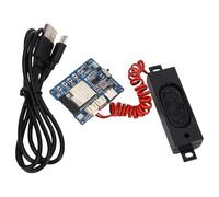 Baxnore Módulo de Chat de Voz AI S3 Tipo C Tablero de Control de Voz Inteligente Compatible con Modelo Grande con Interruptor de Encendido Cinco Botones de función para proyectos d