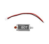 Baxnore Motor teledirigido 80T, repuesto de Motor cepillado de bajo ruido para SCX24 1/24 RGT, coche trepador de control remoto ECX 1/24 Barrage RGT 1/24 FTX 1/24