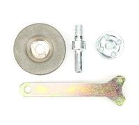 Baxnore Muela de Diamante 5,6 cm Piedra de Afilar de Alta Dureza Herramienta de Rectificado Multiusos para Cuchillos Tijeras Taladros Acero Inoxidable Afilado Rápido (malla 360)