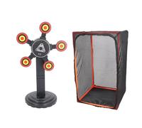 Baxnore Objetivo de puntuación electrónico Restablecimiento automático Efecto de Sonido Objetivo móvil Giratorio de 360 Grados para Juego de práctica de Entrenamiento de compet