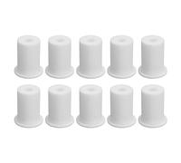 Baxnore Panada de cable de silicona para pases de pared, cable a través del kit de buje, arandela de entrada flexible para sello de alambre, gestión de interiores al aire libre (Blanco)