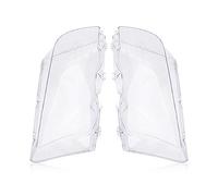 Baxnore Par de cubiertas para lentes de faros delanteros E46, repuesto protector duradero de plástico transparente para 1998 2001 Serie 3 320i 325i 325xi 330i 330xi Sedan luces del