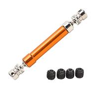Baxnore Part de actualización de alto rendimiento de alto rendimiento de aleación de aleación de aluminio de 100 mm para accesorios de camión rcler de 1/10 a escala accesorio de ca (Naranja)