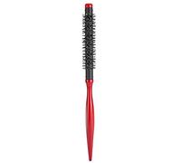 Baxnore Peine de rodillo de madera profesional con mango de punta puntiaguda de nailon, cepillo para peinar el cabello para desenredar cabello rizado, recto, grueso, fino, hombres (12)