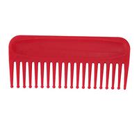 Baxnore Peines de dientes anchos para desenredar el cabello, peine sin mango para cabello húmedo y seco, peines para salón, hogar, viaje (Roja)