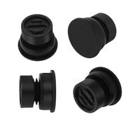 Baxnore Pies de vibración Paquete de 4 almohadillas de goma antivibración para P1P P1S X1 X1E A1 A1 Mini impresora 3D Almohadilla antideslizante que absorbe los golpes Material ABS