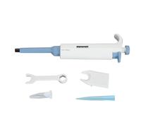 Baxnore Pipeta de laboratorio profesional de un solo canal 100 1000ul Micropipeta de volumen ajustable de alta precisión para biología molecular Investigación de cultivo celular Pl