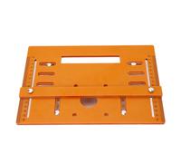 Baxnore Placa base de máquina de corte universal, tablero inferior de sierra circular para carpintería de alta resistencia, soporte duradero, corte en ángulo de 45° para carpintero