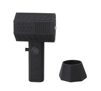 Baxnore Plumero de aire eléctrico recargable, 180000 RPM, portátil de alta velocidad, para coche, hogar, camping, con material PETG, tamaño compacto 7,3x 6,2 pulgadas
