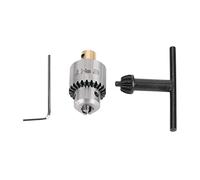Baxnore Portabrocas de 0,3 a 4 mm, Portabrocas montado en forma cónica Micro JTO de metal, Mini trozo de taladro cónico resistente al desgaste para taladro eléctrico de torno