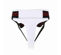 Baxnore Protector de Coquilla de Artes Marciales para Mujer Copa Protectora de Cuero PU Premium con Diseño Ergonómico para Entrenamiento de Taekwondo Boxeo Karate Sanda Color Blanc (l)