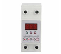 Baxnore Protector de Dispositivo de protección contra sobretensión, reinicio automático Ajustable, Carril DIN de 230V (40A)