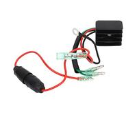 Baxnore Rectificador regulador de voltaje universal 6G1 81970 61 Pieza de repuesto de alto rendimiento para motor fueraborda Kit de arranque eléctrico F9.9 F13.5 20 25 30 40 50 60