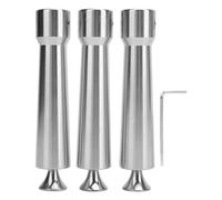 Baxnore Reductor de espuma de cerveza Conector de grifo de cerveza de acero inoxidable Tubo de reducción de espuma turbo para dispensación de barriles Barra comercial Elaboración d