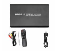 Baxnore Reproductor Multimedia 4K Ultra HD Vídeo Foto Música Reproductor Multimedia PPT con reproducción en Bucle automático para Unidades USB Tarjeta de Almacenamiento Cine en CAS