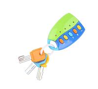 Baxnore Smart Key Remote Car Control Musical Interactivo Aprendizaje Educativo para Plástico Rosa Azul 2.4in (Azul)