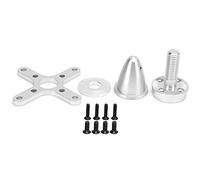 Baxnore Soporte Adaptador de hélice de avión RC C5055 600 400 700KV Piezas de Repuesto de Motor sin escobillas Aleación de Aluminio Duradera Accesorios de Repuesto de Rendimiento e