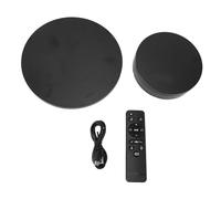 Baxnore Soporte de exhibición Giratorio motorizado Placa giratoria electrónica Resistente de 8,7 Pulgadas con Control Remoto para fotografía Vitrinas de Productos Exhibición de rel