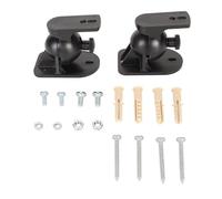 Baxnore Soporte de Montaje en Pared para Altavoz, Paquete de 2, Ahorro de Espacio, fácil instalación, rodamiento de Carga Estable y Flexible para Altavoces montados en la Pared de