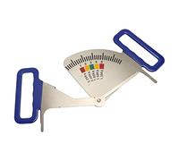 Baxnore SOW Back -Fat Caliper Acero inoxidable Condición del cuerpo de cerdo Medición de la herramienta de manejo de alimentación de cerdo para los agricultores y granjas de aves d