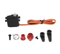 Baxnore Summit laTrax 1/10 RC Cars Servo de Metal para Coche RC Bajo Ruido Impermeable Servos de Engranaje de Metal Estable con Brazo Servo amortiguador 25T para Coches RC Bici a)