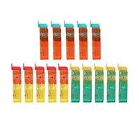 Baxnore Surtido Colorido de 15 Piezas de Herramienta de Puntada Destripador de Costura Profesional Plegable con Rotación de 180 Grados para Acolchar Sastrería Manualidades de Brico