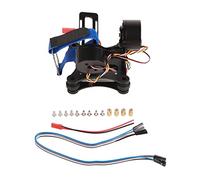 Baxnore Tablero de cardán sin escobillas de Metal BGC 2.2 Compatible con cámara 3 3 Plus 4 Estructura Ligera de aleación de Aluminio CNC para RC Drone Quadcopter Negro 8x8x11 5cm (Negra)