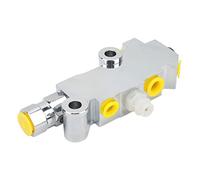 Baxnore Tambor de disco Válvula proporcional de freno clásica Reemplazo directo de alto rendimiento para camionetas de tamaño completo 1978 1987 2WD 4WD 1/2 tonelada 3/4 tonelada 1 (Aluminio