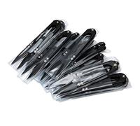 Baxnore Tijeras de Hilo Profesionales con Resorte Cortador de Hilos en Forma de U de Acero con Alto Contenido de Carbono para Coser Tejer y Hacer Manualidades Paquete de 12 Cortauñ