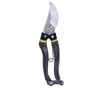 Baxnore Tijeras de jardín profesionales Cuchillas de acero con alto contenido de carbono Diseño de resorte que ahorra esfuerzo Mangos de agarre cómodo para podar flores Recortar ta