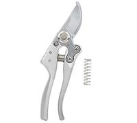 Baxnore Tijeras de podar de acero de aleación de grado profesional para ramas de bonsái con mango ergonómico para jardinería de árboles frutales, color plateado, capacidad de corte