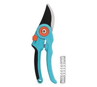 Baxnore Tijeras de podar profesionales de acero SK5 Tijeras de jardín resistentes con bloqueo de seguridad Mangos ergonómicos para podar árboles Arbustos Flores 7,9 pulgadas