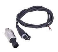 Baxnore Transmisor de presión, sensor de transductor universal de 0 a 16 bar, salida de puerto, construcción de acero inoxidable IP65 Protección, dispositivo de supervisión civil i