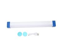 Baxnore Tubo de luz de emergencia LED Barra de luz LED recargable por USB portátil con imán para puestos de mercado nocturno Escalera debajo del gabinete Iluminación PC Material AB